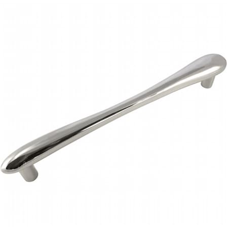Strategic Brands 12 in. Polished Nickel Potato Oversized Pull with Back to Back Mounting 20014-BB